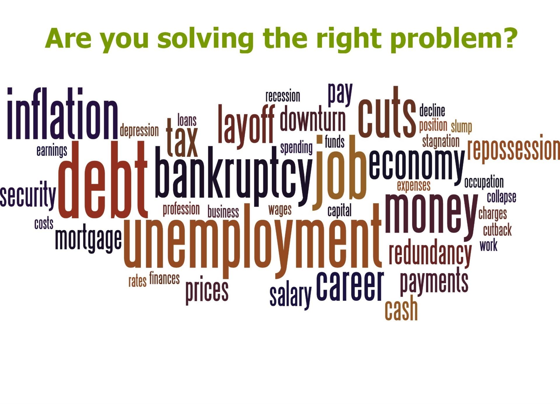 Right problem